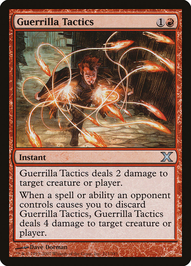 Guerrilla Tactics [Tenth Edition] - Destination Retro
