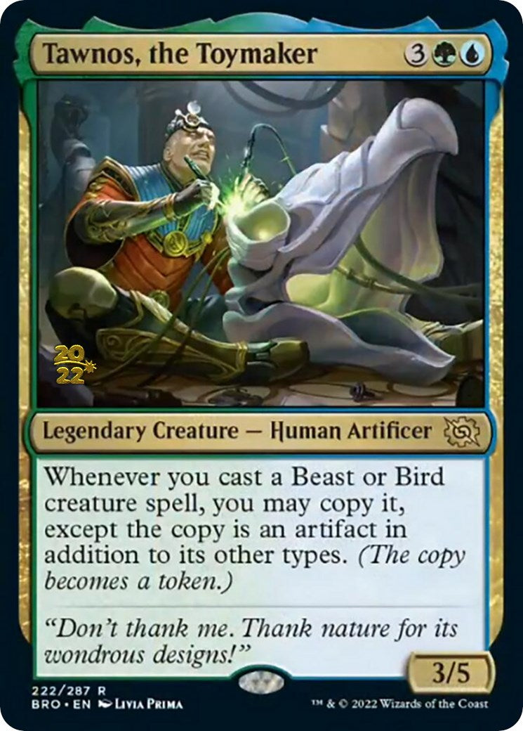 Tawnos, the Toymaker [The Brothers' War: Prerelease Promos] - Destination Retro