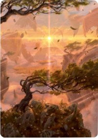 Windswept Heath Art Card [Zendikar Rising Art Series] - Destination Retro