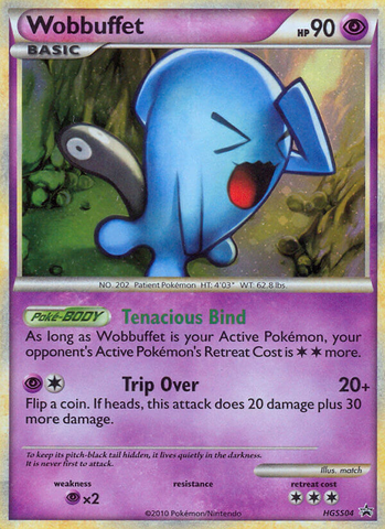 Wobbuffet (HGSS04) [HeartGold & SoulSilver: Black Star Promos] - Destination Retro