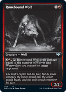 Runebound Wolf [Innistrad: Double Feature] - Destination Retro