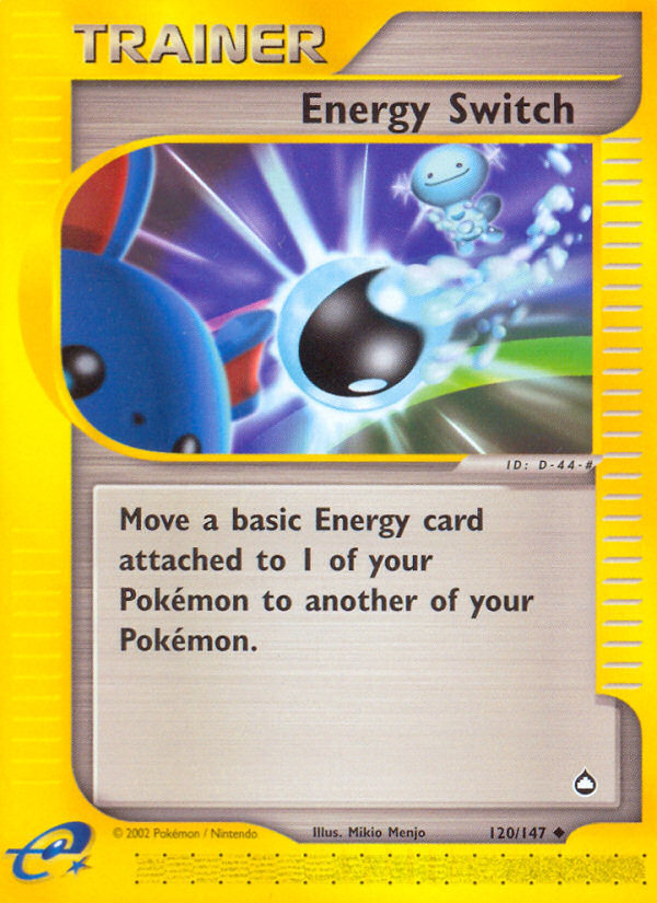 Energy Switch (120/147) [Aquapolis] - Destination Retro