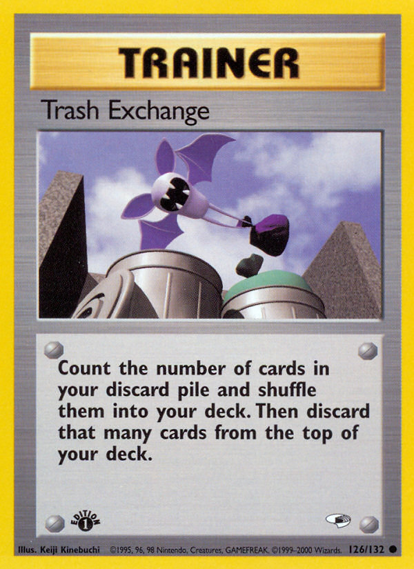 Trash Exchange (126/132) [Gym Heroes 1st Edition] - Destination Retro