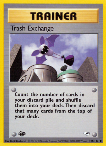 Trash Exchange (126/132) [Gym Heroes 1st Edition] - Destination Retro