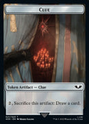 Astartes Warrior // Clue Double-sided Token (Surge Foil) [Universes Beyond: Warhammer 40,000 Tokens] - Destination Retro
