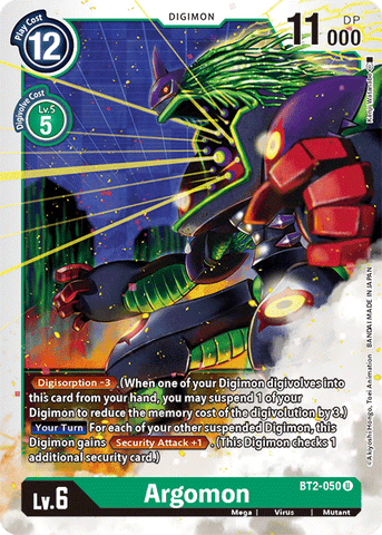 Argomon [BT2-050] [Release Special Booster Ver.1.5] - Destination Retro