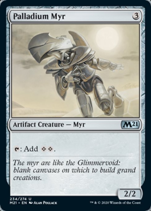 Palladium Myr [Core Set 2021] - Destination Retro