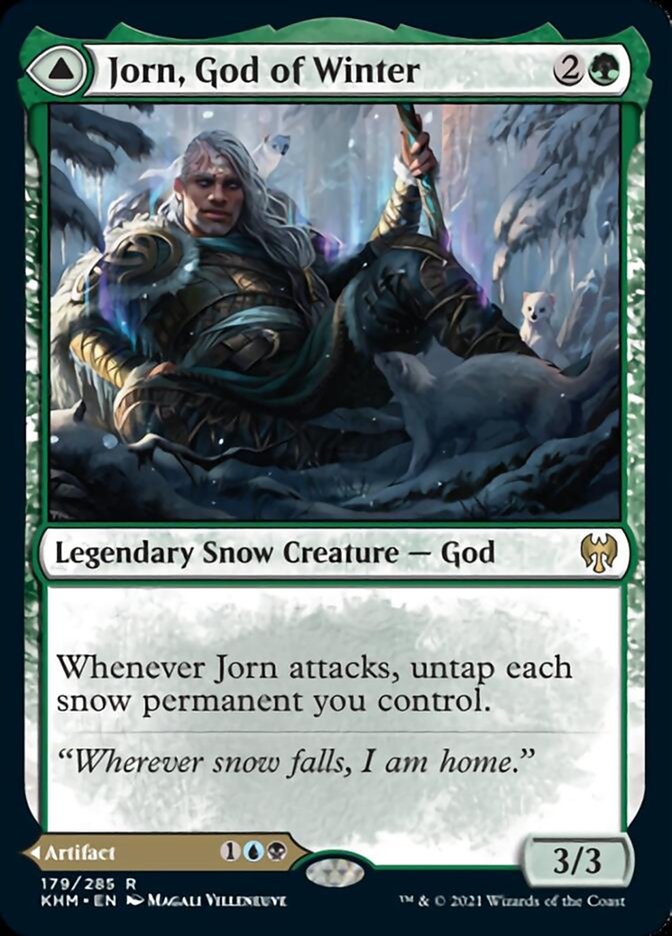 Jorn, God of Winter // Kaldring, the Rimestaff [Kaldheim] - Destination Retro