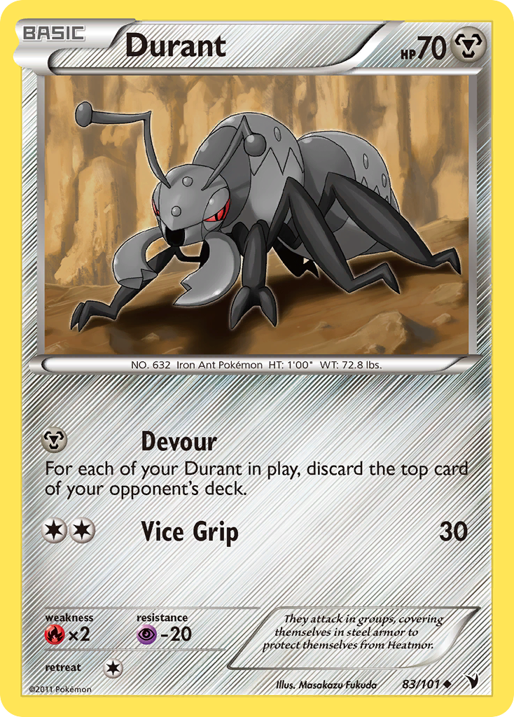 Durant (83/101) [Black & White: Noble Victories] - Destination Retro