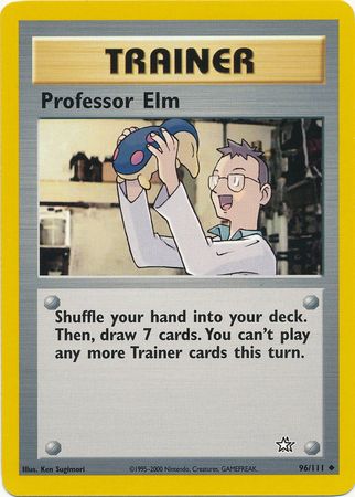 Professor Elm (96/111) [Neo Genesis Unlimited] - Destination Retro