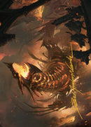 The Fall of Kroog Art Card (Gold-Stamped Signature) [The Brothers' War Art Series] - Destination Retro