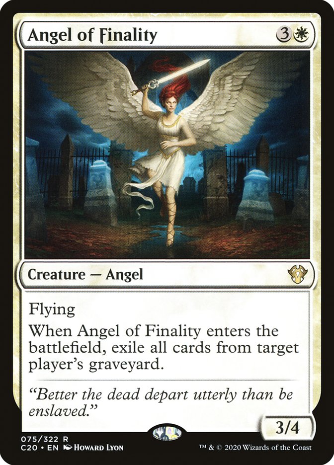 Angel of Finality [Commander 2020] - Destination Retro