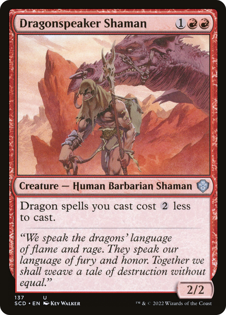 Dragonspeaker Shaman [Starter Commander Decks] - Destination Retro