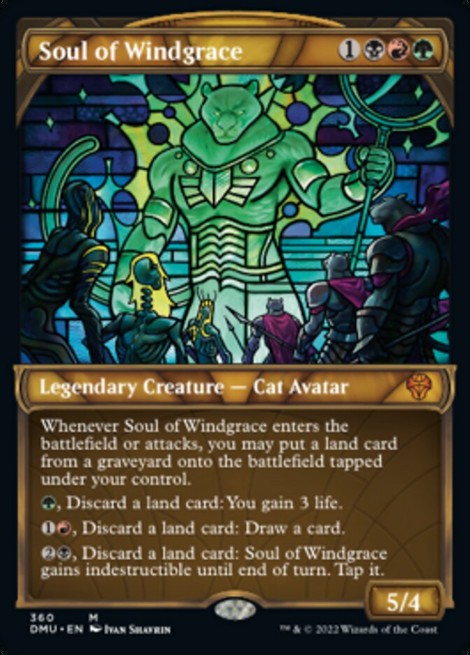 Soul of Windgrace (Showcase Textured) [Dominaria United] - Destination Retro
