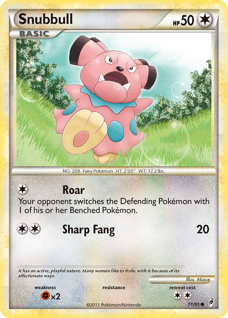 Snubbull (71/95) [Call of Legends] - Destination Retro