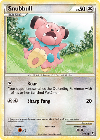 Snubbull (71/95) [Call of Legends] - Destination Retro