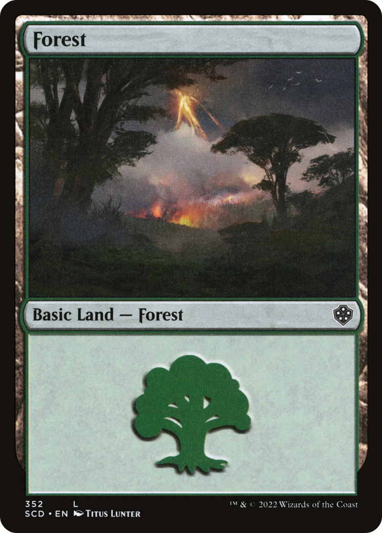 Forest (352) [Starter Commander Decks] - Destination Retro