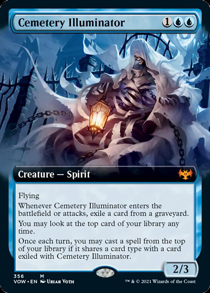 Cemetery Illuminator (Extended) [Innistrad: Crimson Vow] - Destination Retro