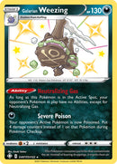 Galarian Weezing (SV077/SV122) [Sword & Shield: Shining Fates] - Destination Retro