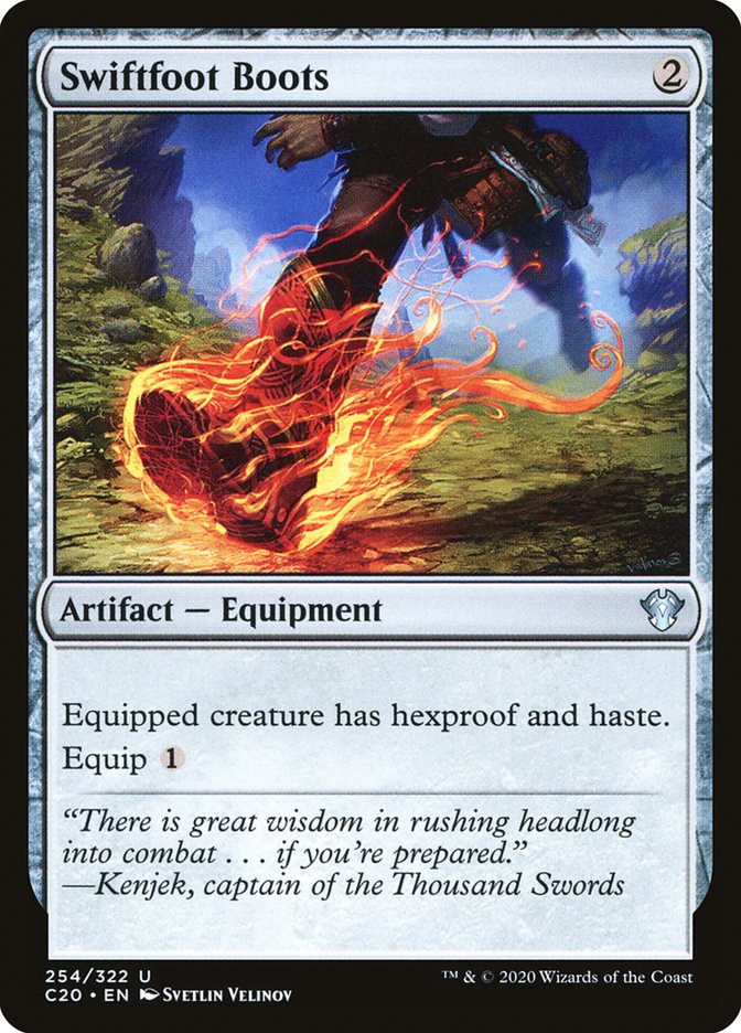 Swiftfoot Boots [Commander 2020] - Destination Retro