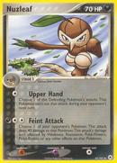 Nuzleaf (45/101) [EX: Hidden Legends] - Destination Retro