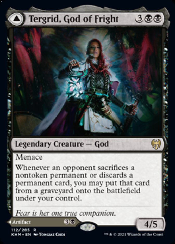 Tergrid, God of Fright // Tergrid's Lantern [Kaldheim] - Destination Retro