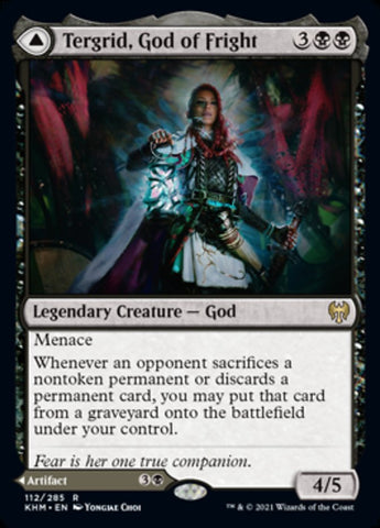 Tergrid, God of Fright // Tergrid's Lantern [Kaldheim] - Destination Retro