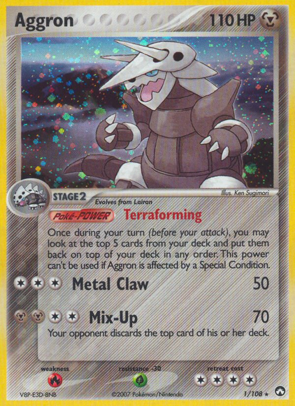 Aggron (1/108) [EX: Power Keepers] - Destination Retro