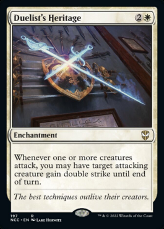 Duelist's Heritage [Streets of New Capenna Commander] - Destination Retro