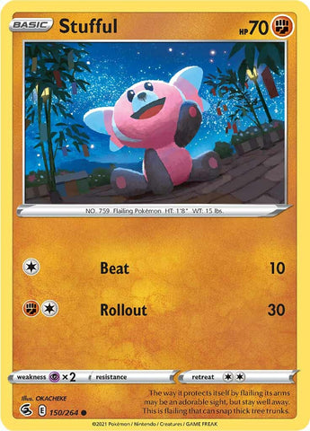 Stufful (150/264) [Sword & Shield: Fusion Strike] - Destination Retro