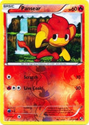 Pansear (21/114) (Energy Reverse Holo) [Black & White: Base Set] - Destination Retro