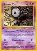 Unown [F] (48/75) [Neo Discovery 1st Edition] - Destination Retro