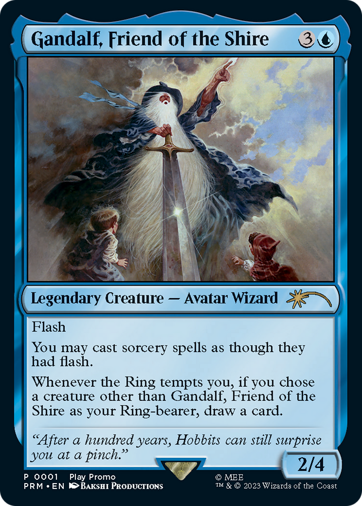 Gandalf, Friend of the Shire [Wizards Play Network 2023] - Destination Retro