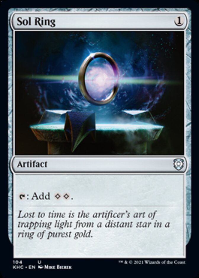 Sol Ring [Kaldheim Commander] - Destination Retro