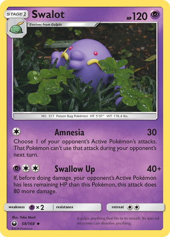 Swalot (58/168) [Sun & Moon: Celestial Storm] - Destination Retro