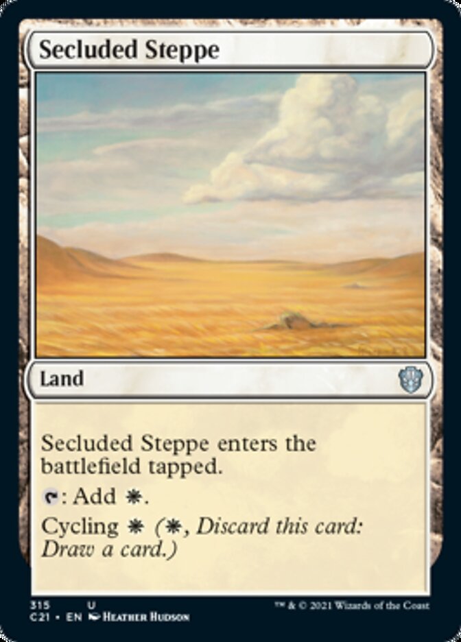 Secluded Steppe [Commander 2021] - Destination Retro