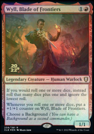 Wyll, Blade of Frontiers [Commander Legends: Battle for Baldur's Gate Prerelease Promos] - Destination Retro