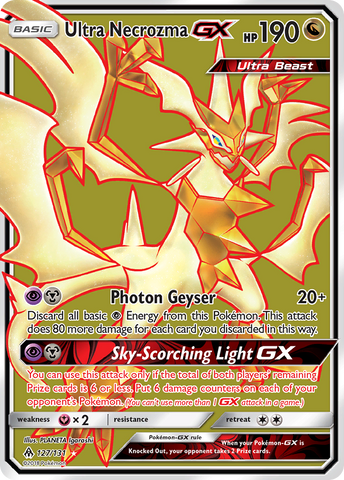 Ultra Necrozma GX (127/131) [Sun & Moon: Forbidden Light] - Destination Retro