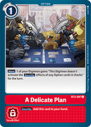 A Delicate Plan [BT3-097] [Release Special Booster Ver.1.5] - Destination Retro