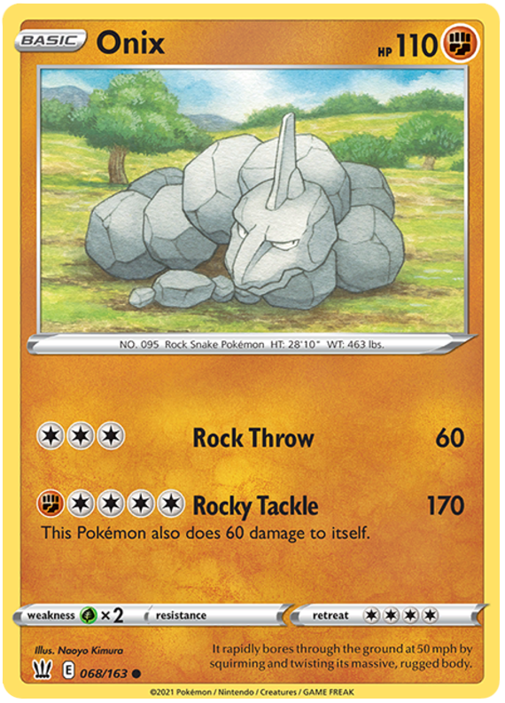 Onix (068/163) [Sword & Shield: Battle Styles] - Destination Retro