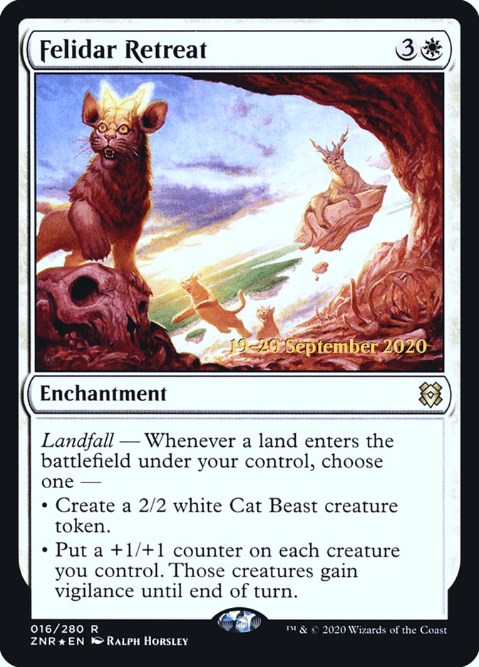 Felidar Retreat  [Zendikar Rising Prerelease Promos] - Destination Retro