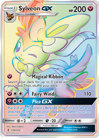 Sylveon GX (158/145) [Sun & Moon: Guardians Rising] - Destination Retro