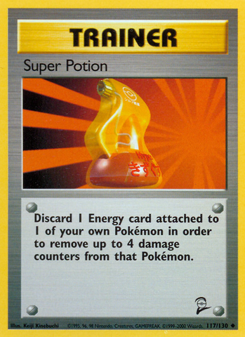 Super Potion (117/130) [Base Set 2] - Destination Retro