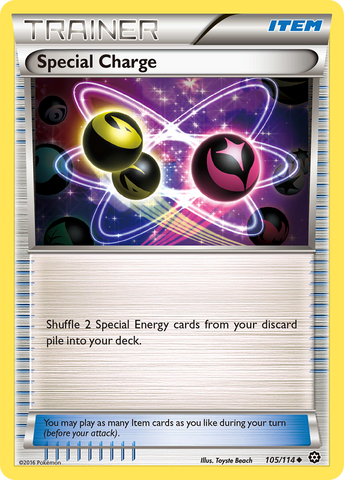Special Charge (105/114) [XY: Steam Siege] - Destination Retro