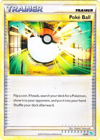 Poke Ball (23/30) [HeartGold & SoulSilver: Trainer Kit - Gyarados & Raichu] - Destination Retro