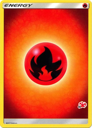 Fire Energy (38/60) [Battle Academy: Charizard Deck] - Destination Retro