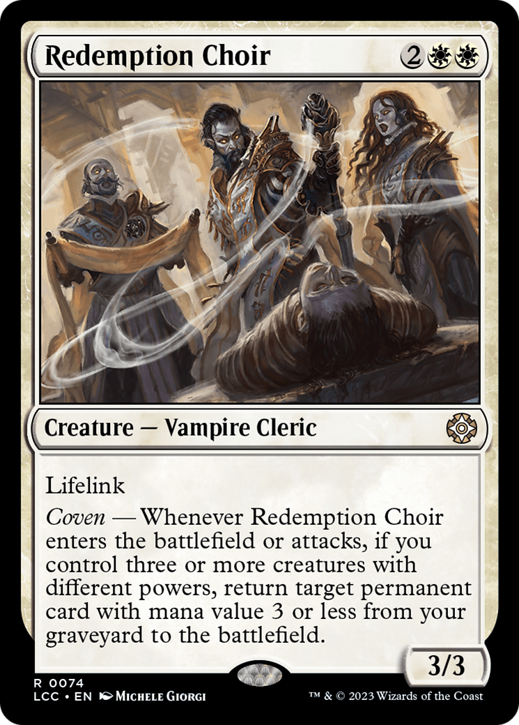 Redemption Choir [The Lost Caverns of Ixalan Commander] - Destination Retro