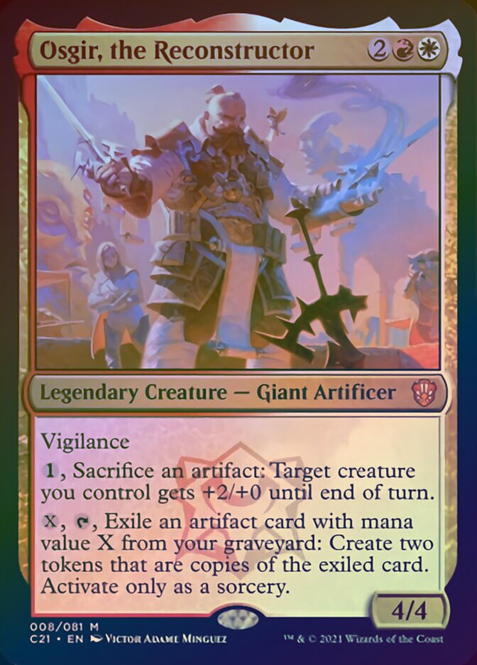 Osgir, the Reconstructor (Display Commander) [Commander 2021] - Destination Retro