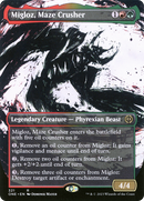 Migloz, Maze Crusher (Borderless Ichor) [Phyrexia: All Will Be One] - Destination Retro