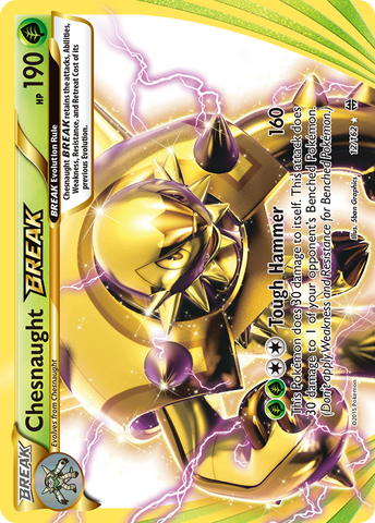 Chesnaught BREAK (12/162) [XY: BREAKthrough] - Destination Retro